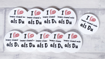 I Love immer einmal mehr als Du EKW-Chip